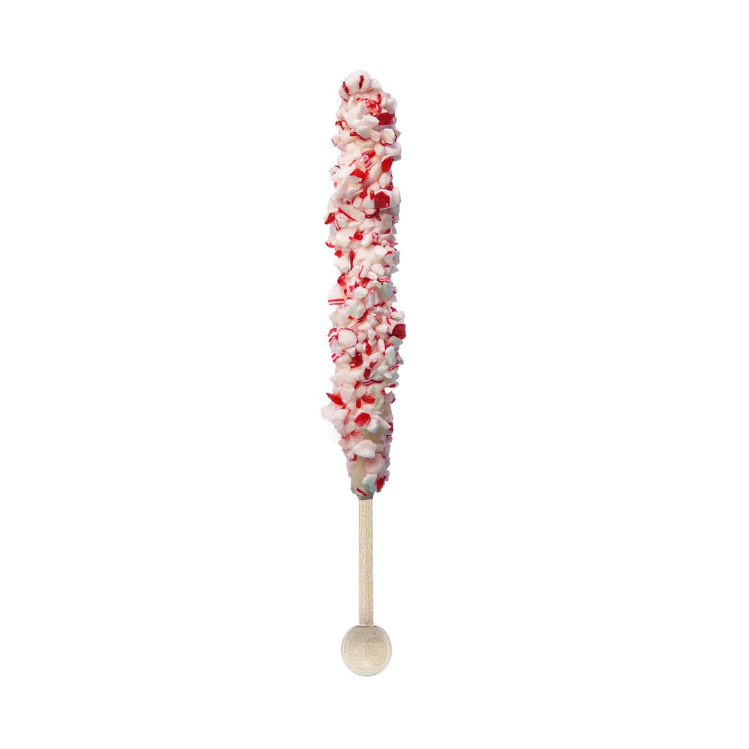 White Chocolate Peppermint Drink Stirrer