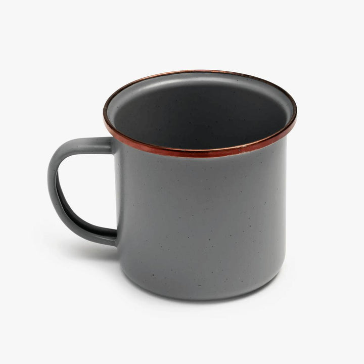 Slate Grey Enamel Camp Mug