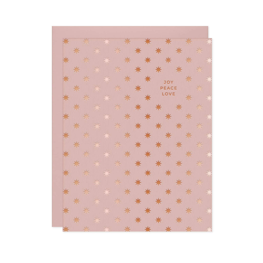 Deco Joy Peace Love Card