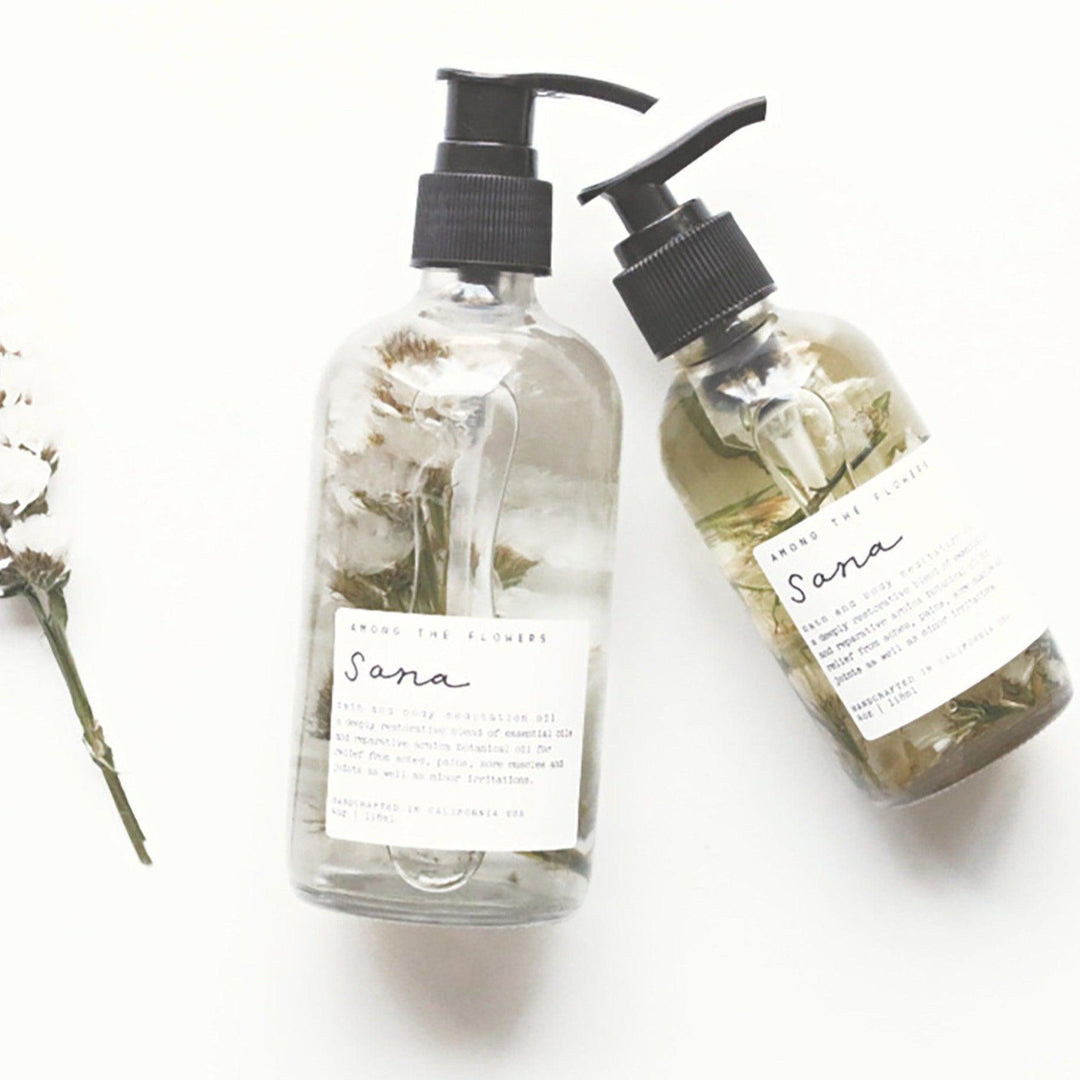 Sana Bath + Body Meditation Oil Bath + Body Among The Flowers