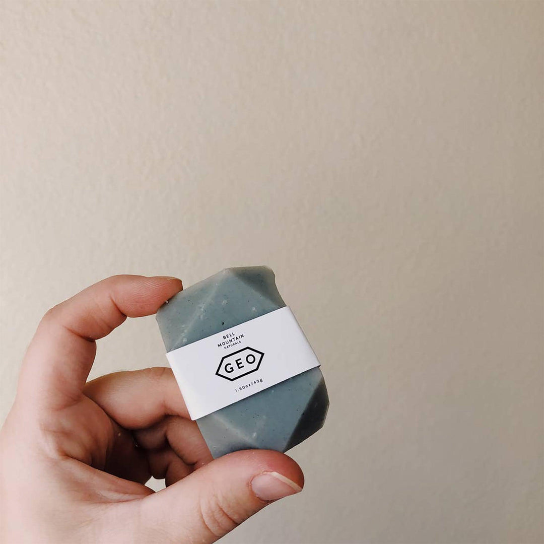 Indigo Mini Gem Soap - Bell Mountain Naturals - Bath + Body gifts for nature lovers