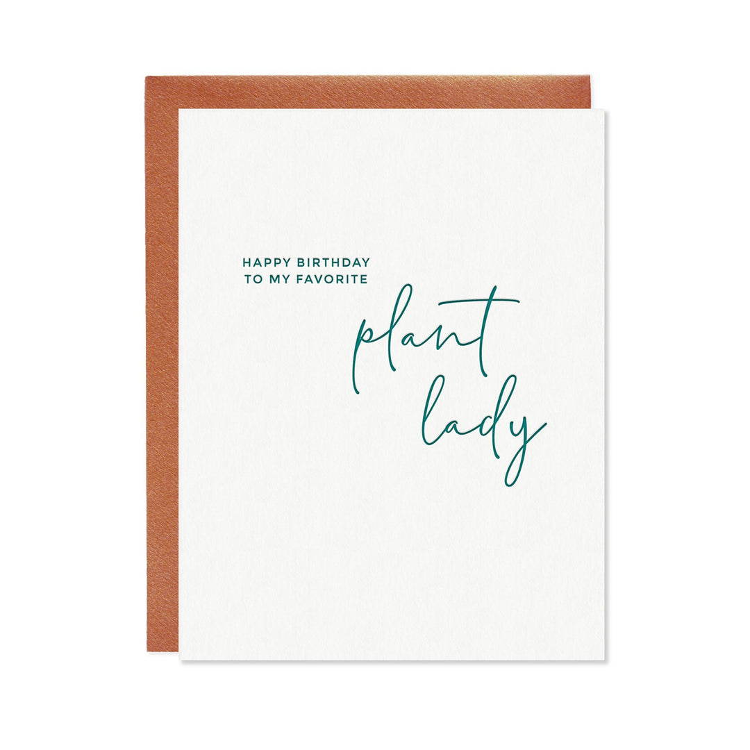 Plant Lady Birthday Card Card Missive 