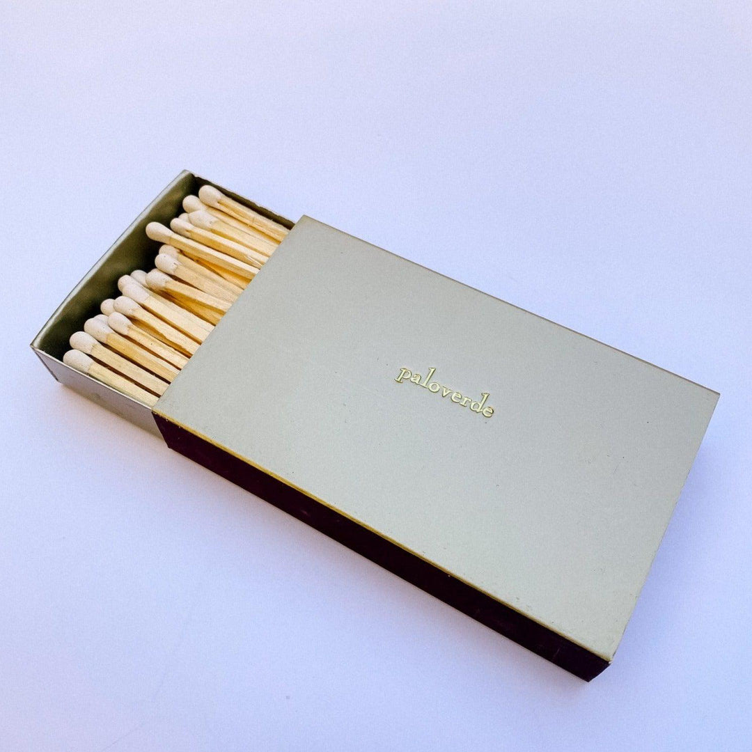 Large Gold Matchbox Decor Paloverde