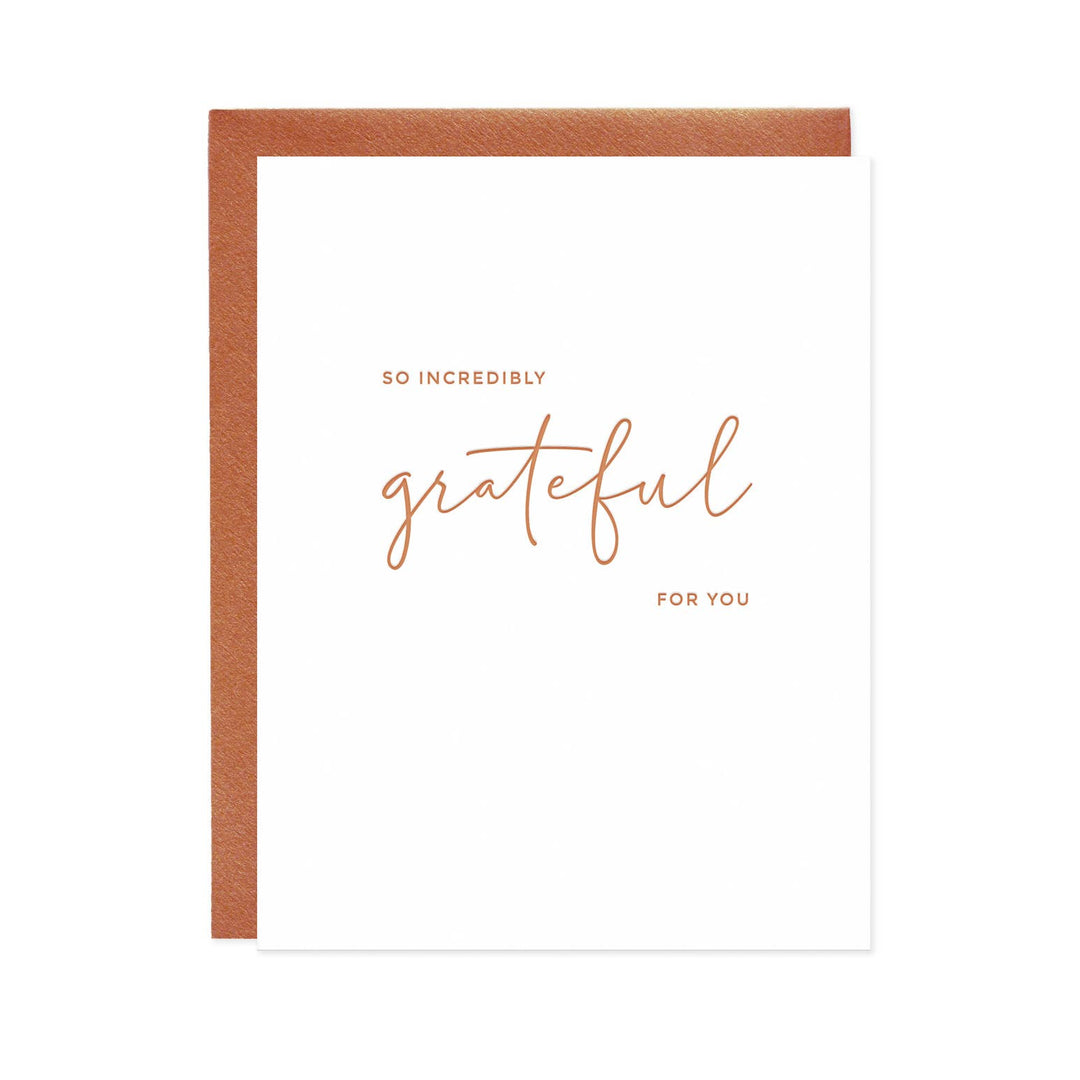 Grateful For You Card