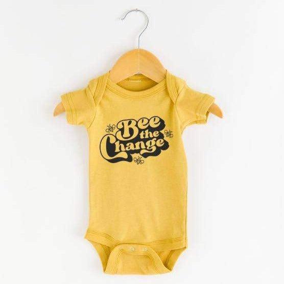 Bee the Change Short Sleeve One-Piece - Organic
