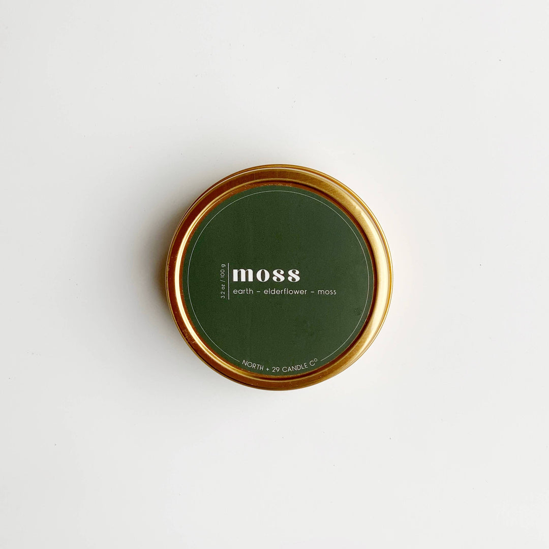 Moss Travel Candle