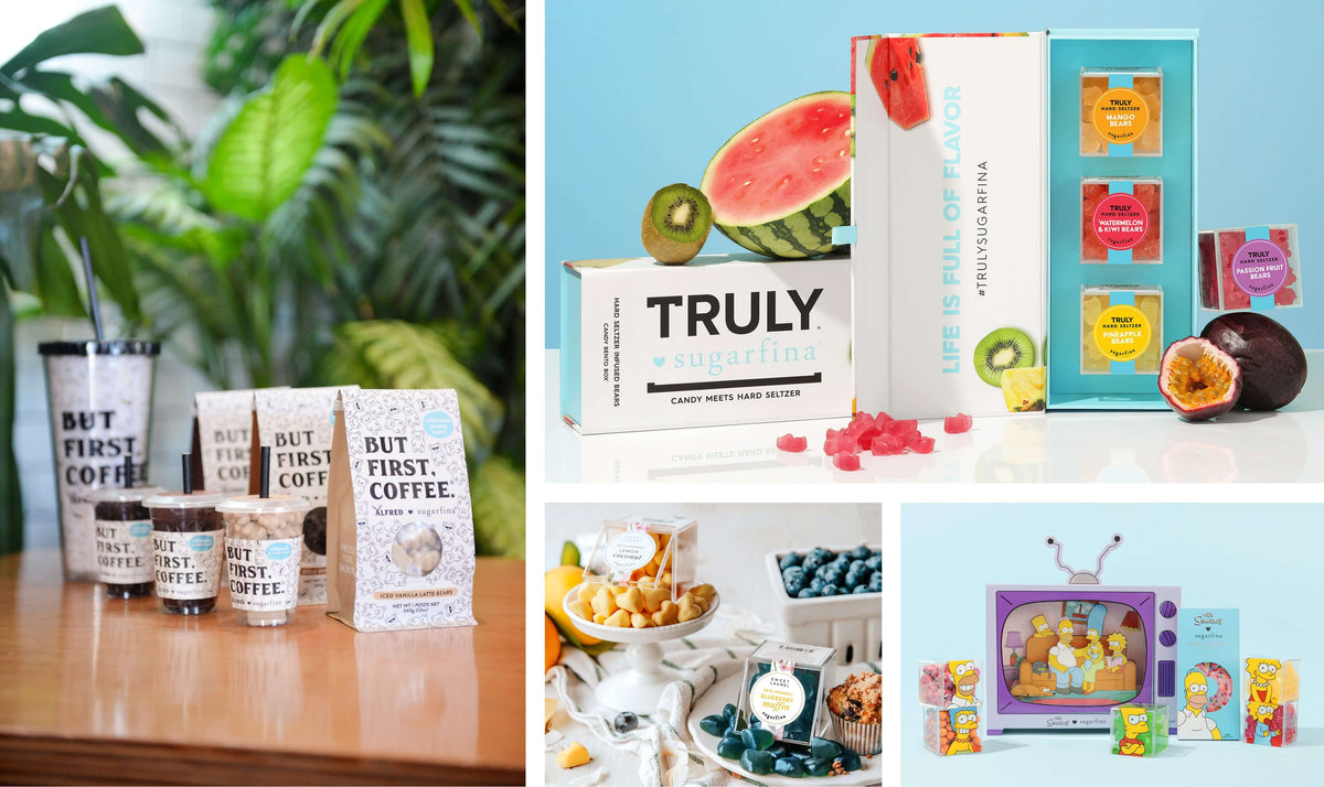 Assorted Sugarfina candies perfect for adding to a gift box