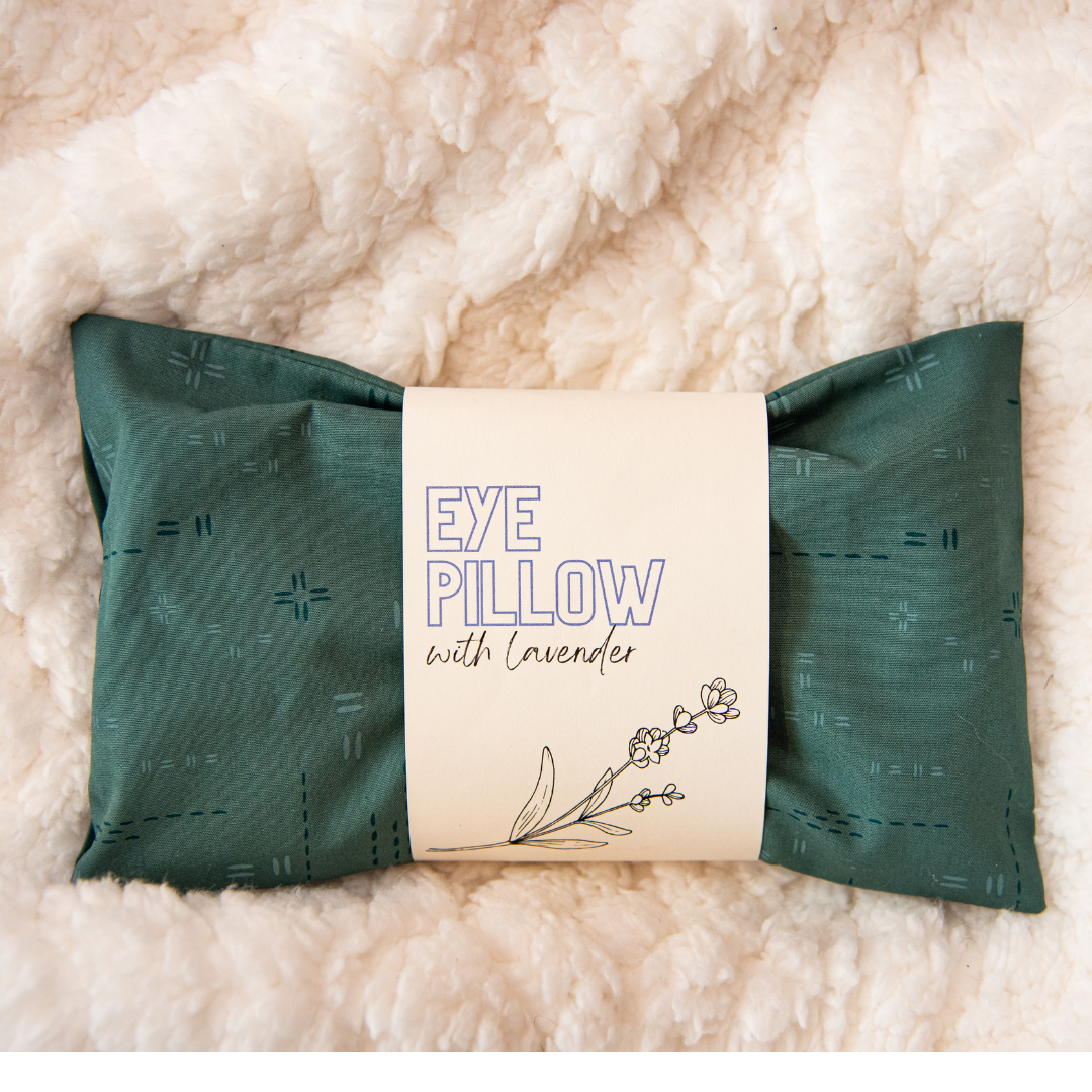 Jasper Weighted Lavender Aromatherapy Eye Pillow