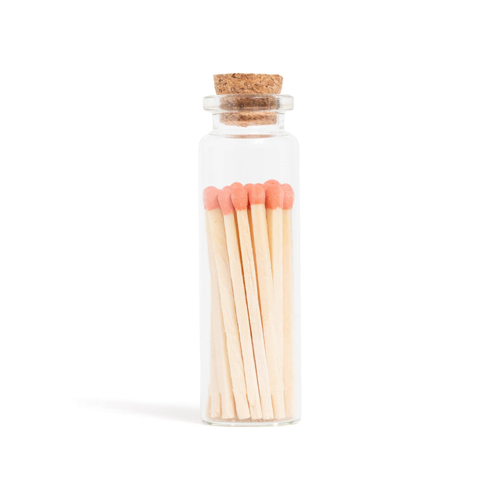 Tangerine Matches - Small Corked Vial