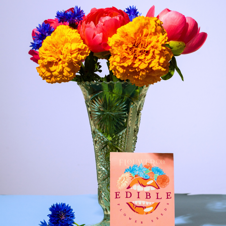 Edible Flower Seed Packet