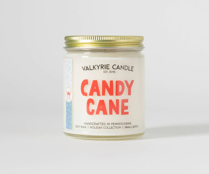 Candy Cane Candle