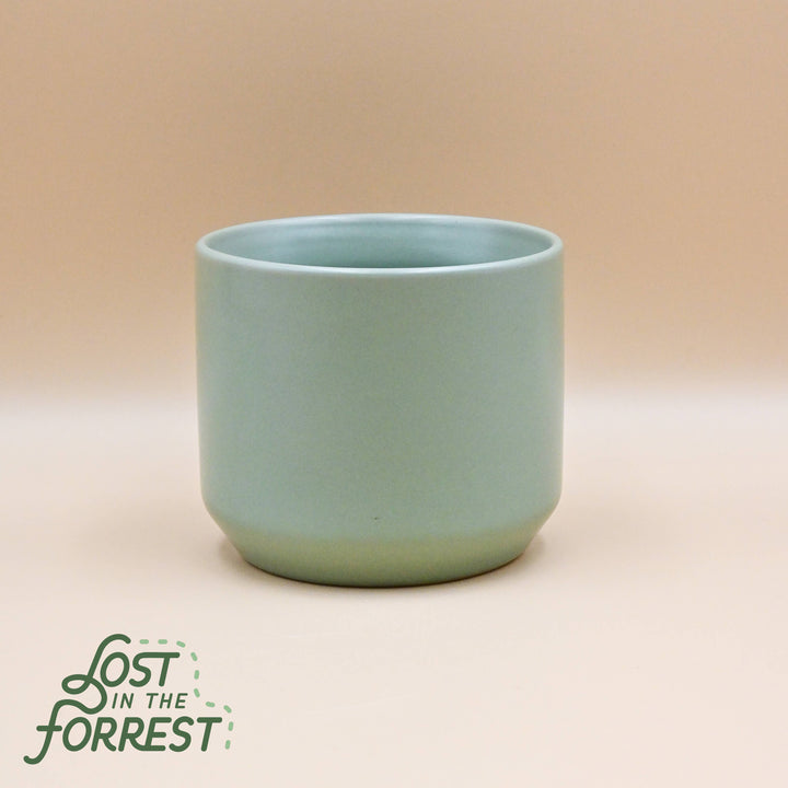 3.5" Round Pot - Green