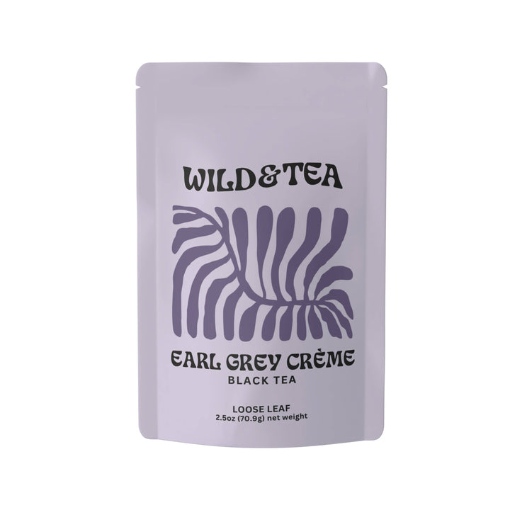 Tea package labeled &