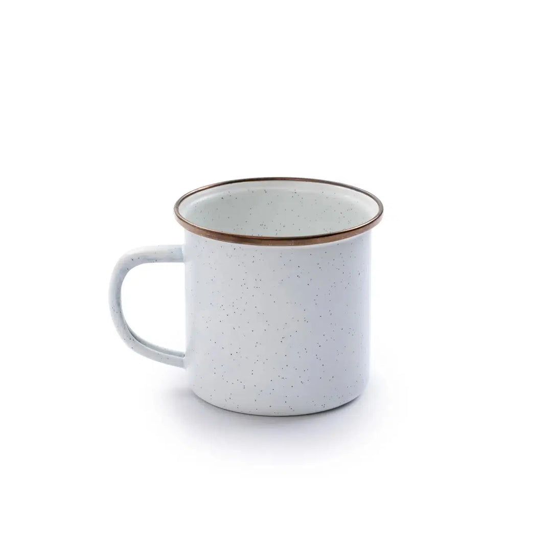 Eggshell Enamel Mug