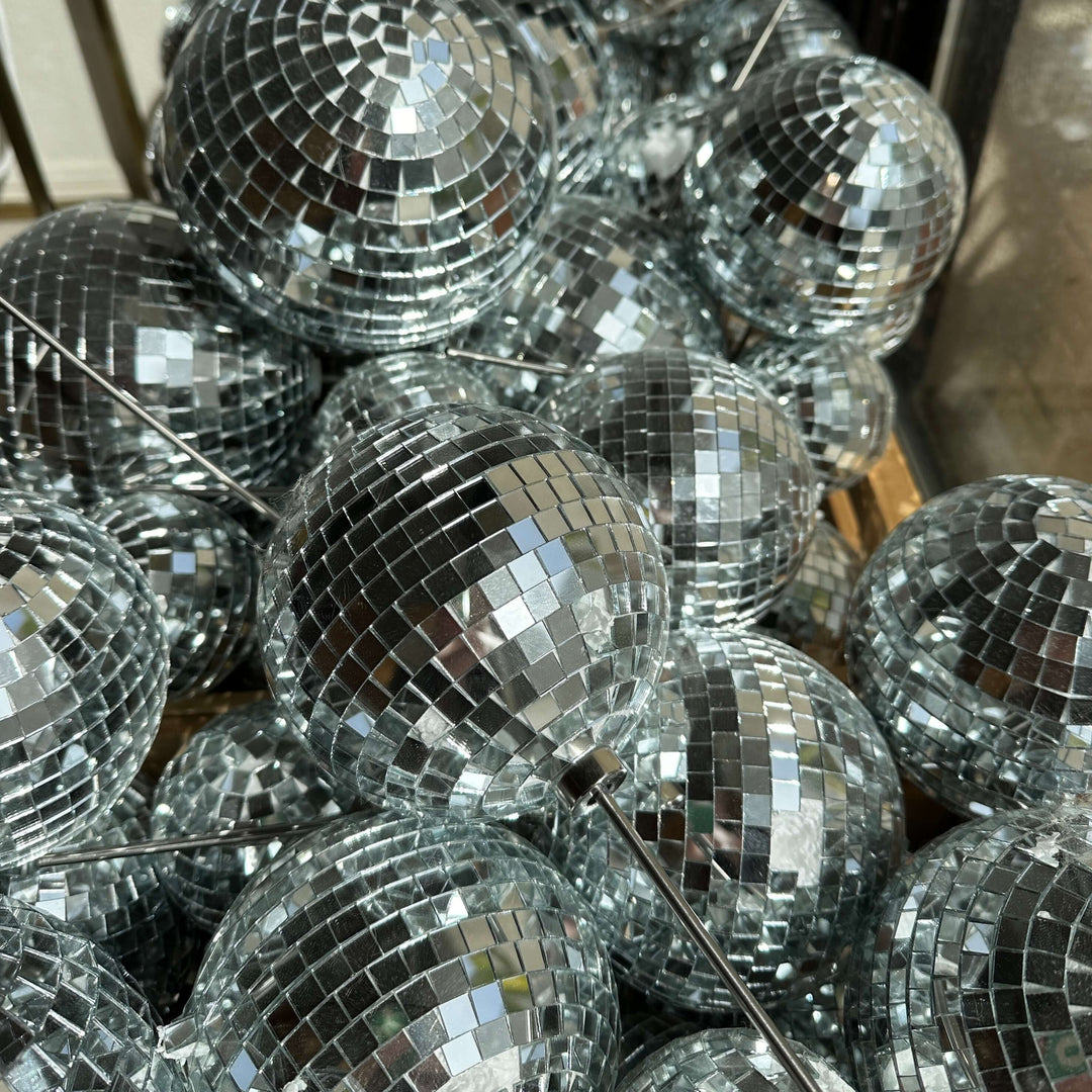 Disco Ball Decorative Plant Stakes - SECONDS