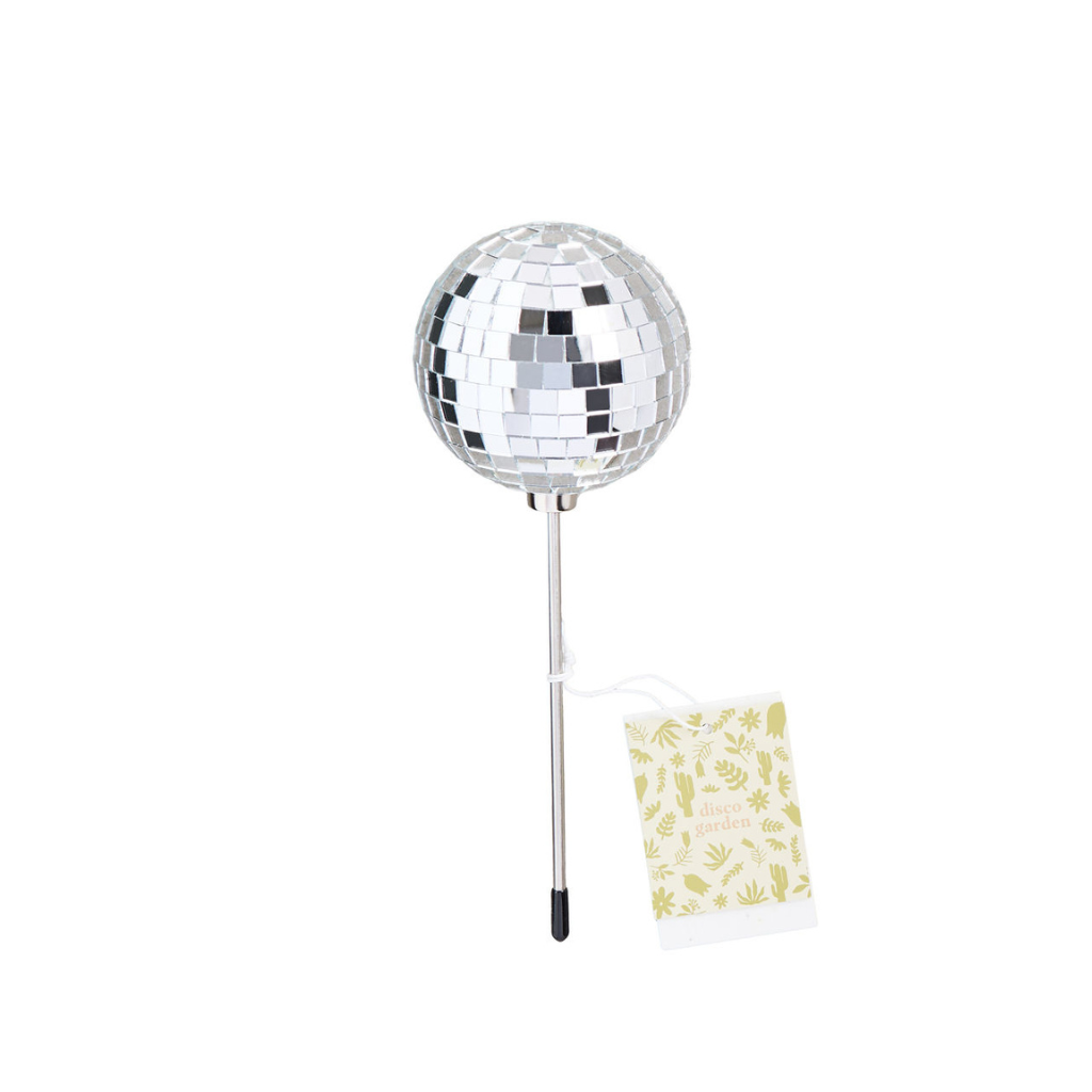 Disco BB - Disco Ball Decorative Plant Stakes