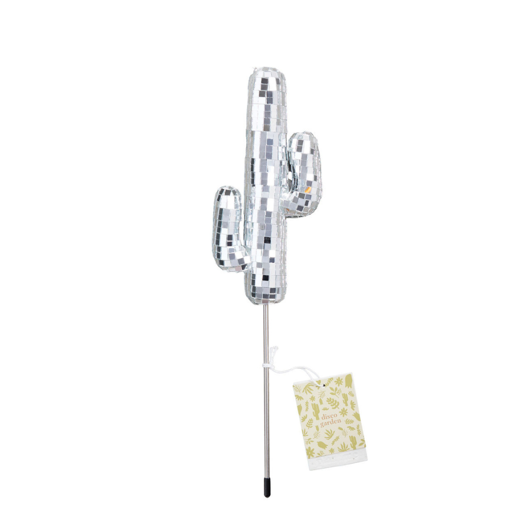 Disco Cactus - Disco Ball Decorative Plant Stakes
