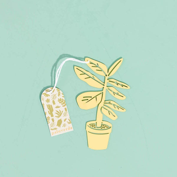 christmas fiddle leaf fig Fiddle Leaf Fig Plant Brass Holiday Ornament – Paloverde Botanicals