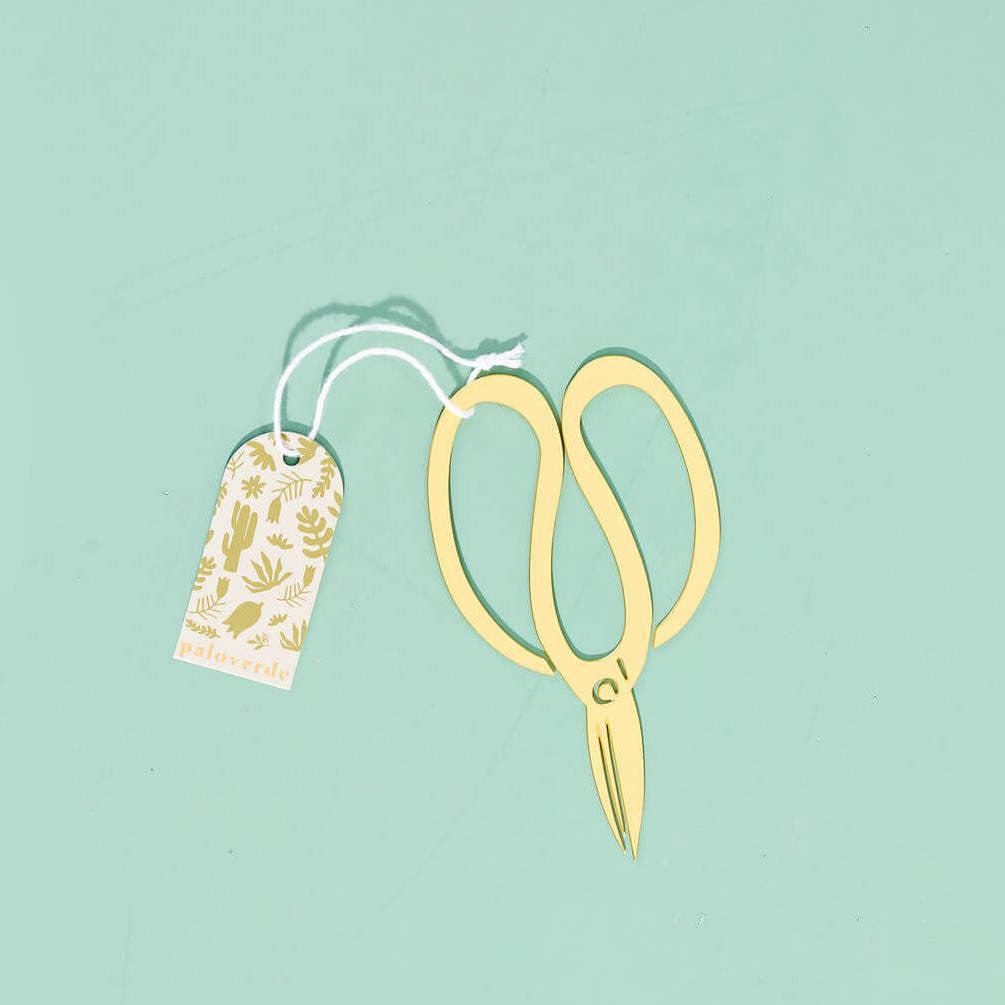 Garden Tools Brass Holiday Ornament Trio #1