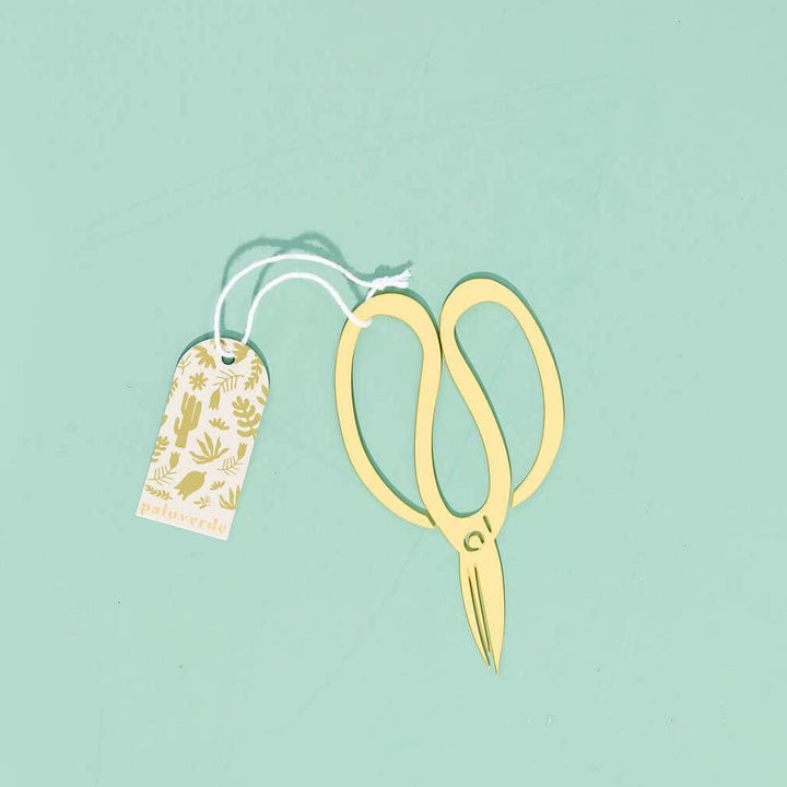 Garden Tools Brass Holiday Ornament Trio #1