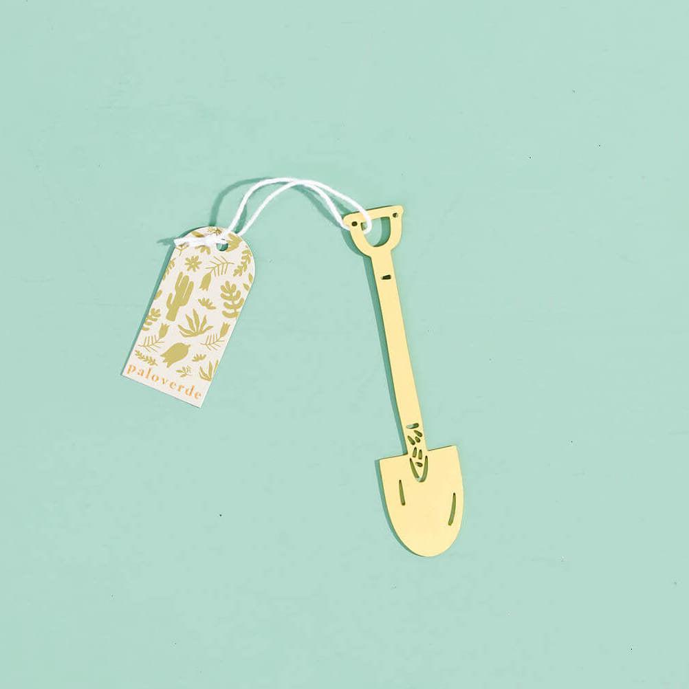 Garden Tools Brass Holiday Ornament Trio #1