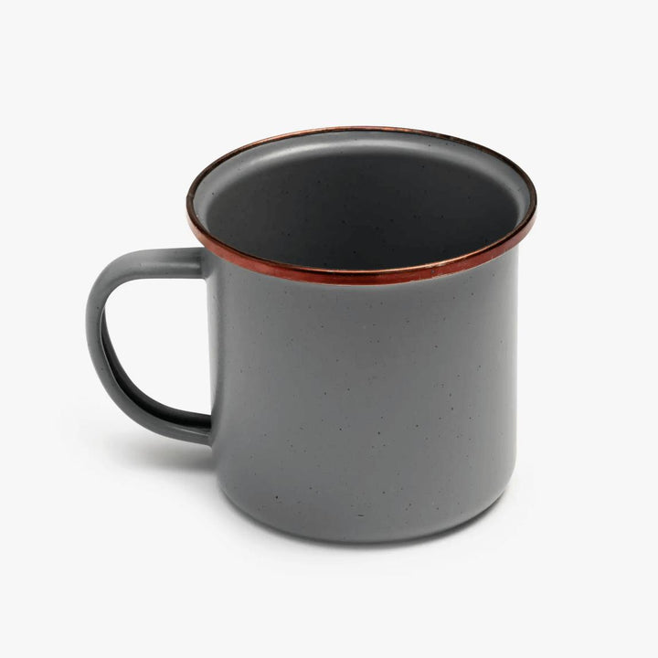 Slate Grey Enamel Mug