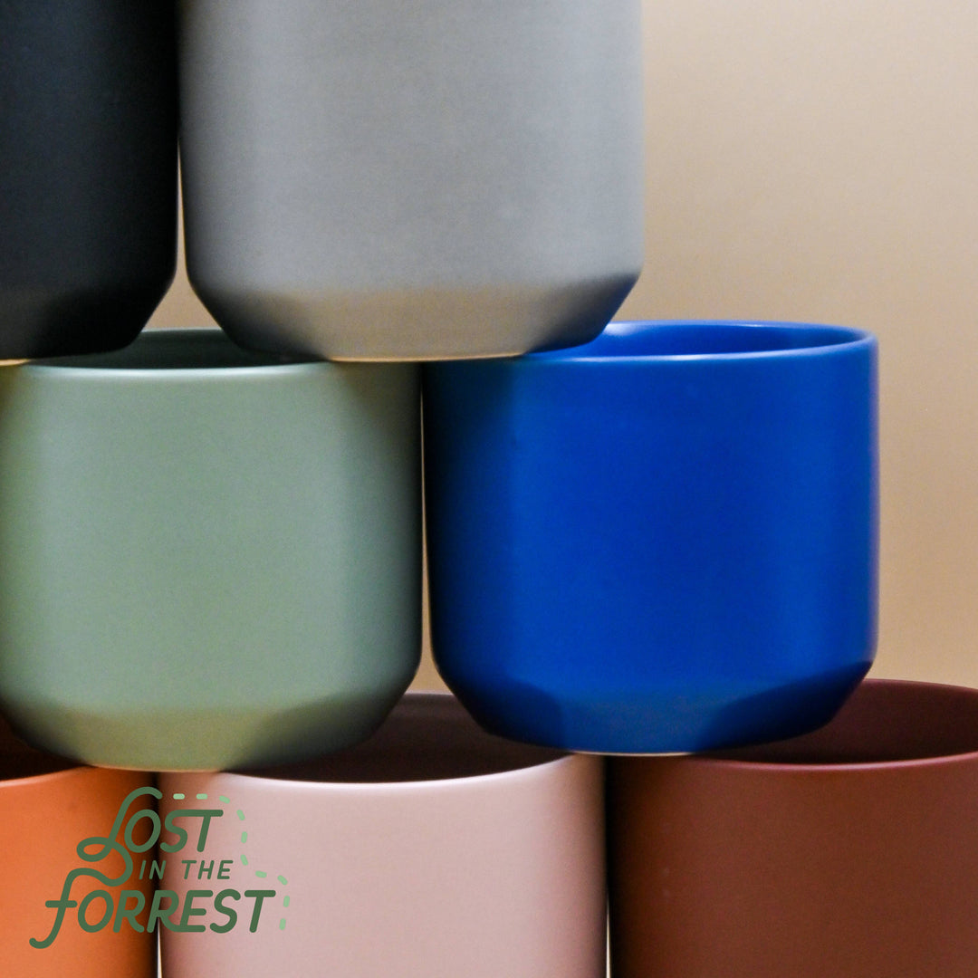 3.5" Round Pot - Green