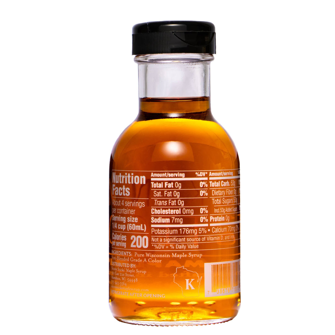 Skinny Sticks' Pure Wisconsin Maple Syrup