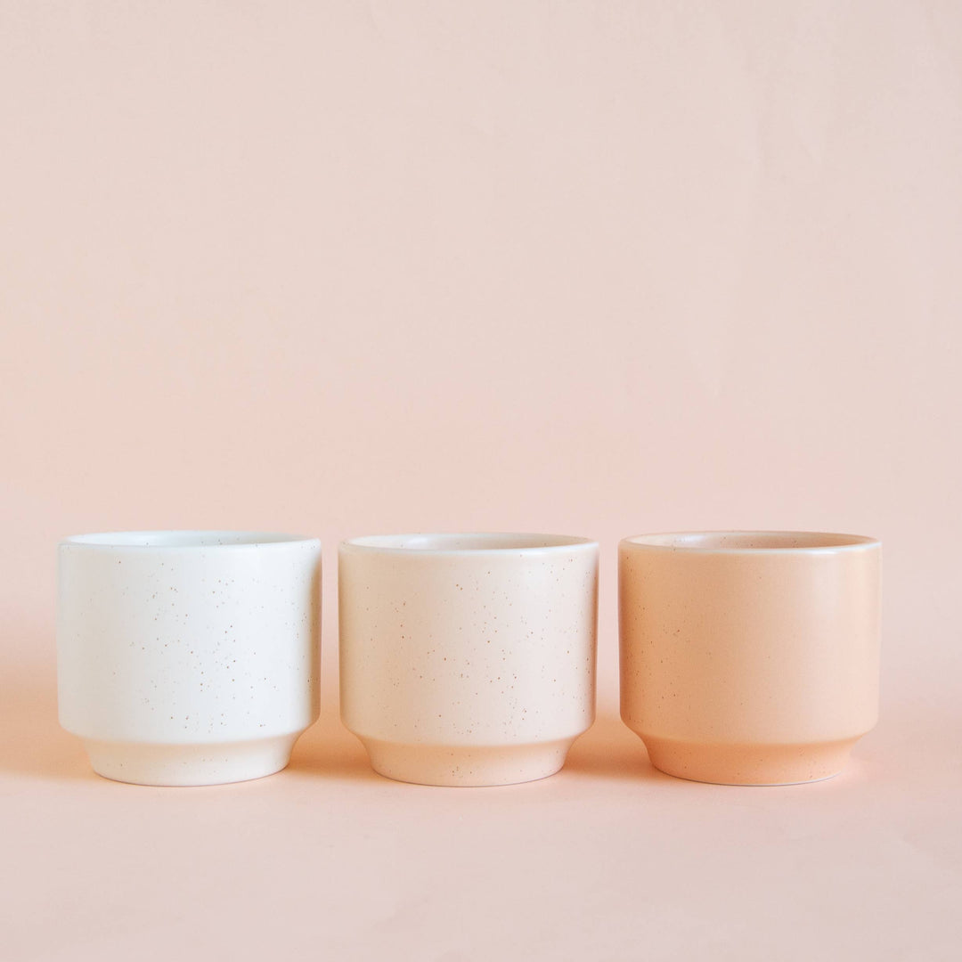 3" Sunset Speckle Planter