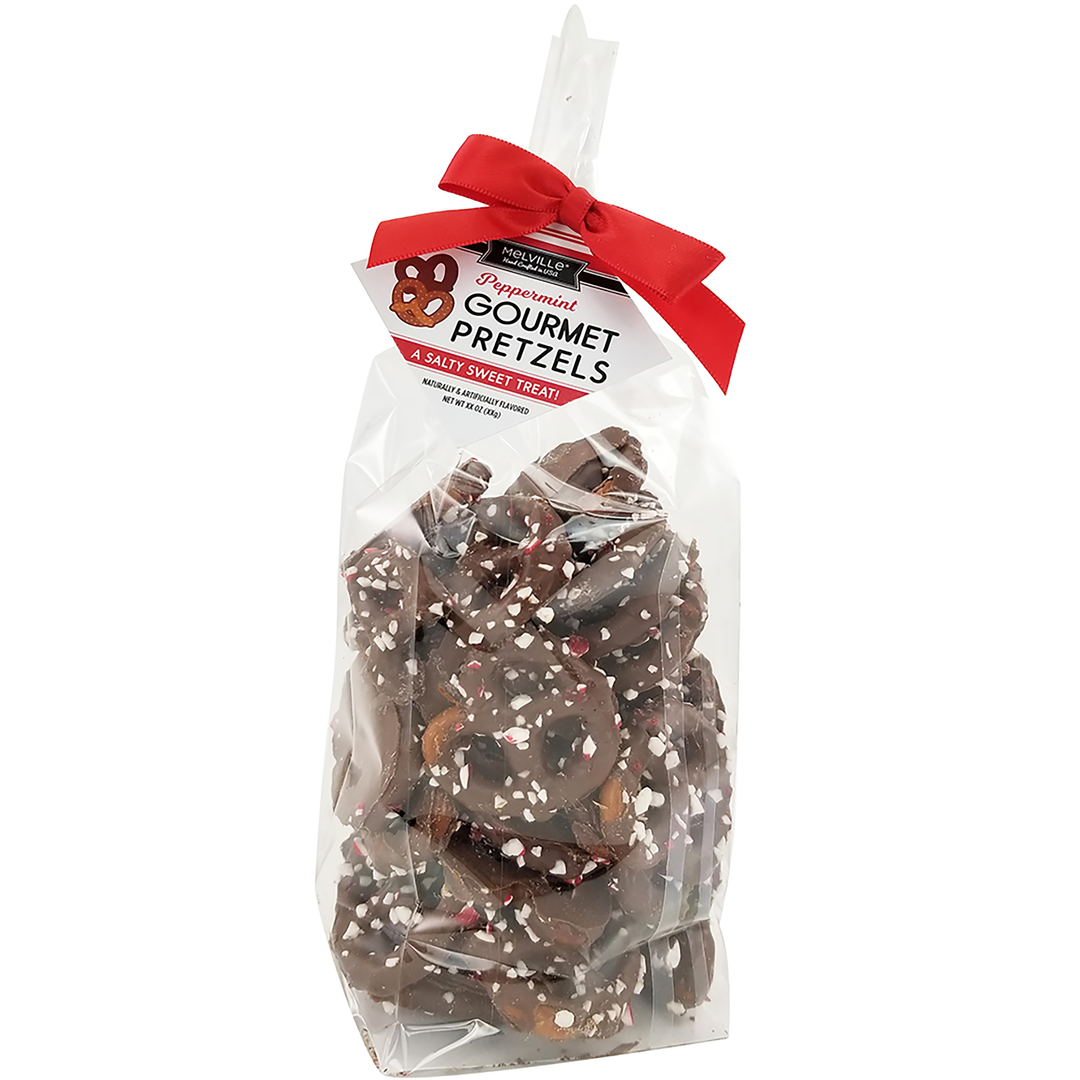 Chocolate Peppermint Pretzels