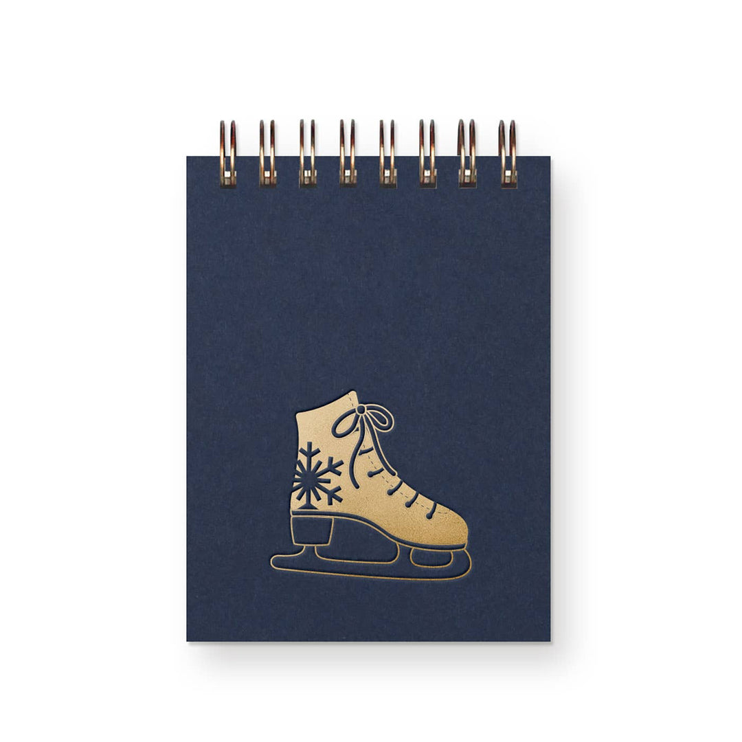 Ice Skate Mini Jotter Notebook