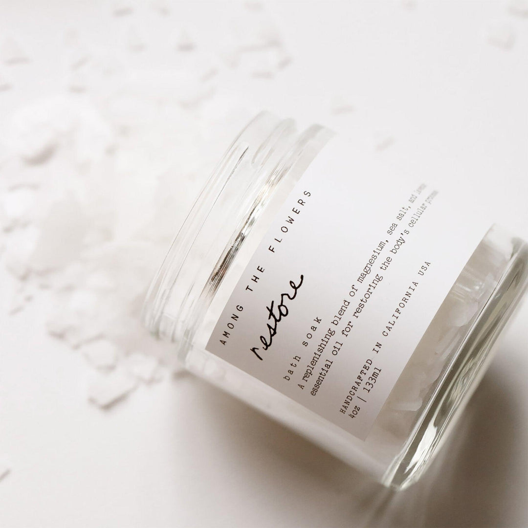 Restore Bath Soak - Among The Flowers - Bath + Body gifts for nature lovers
