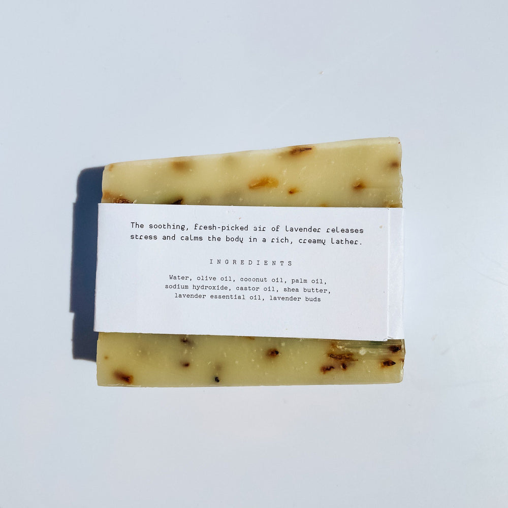 Lavender Cold Processed Soap Bath + Body Among The Flowers 