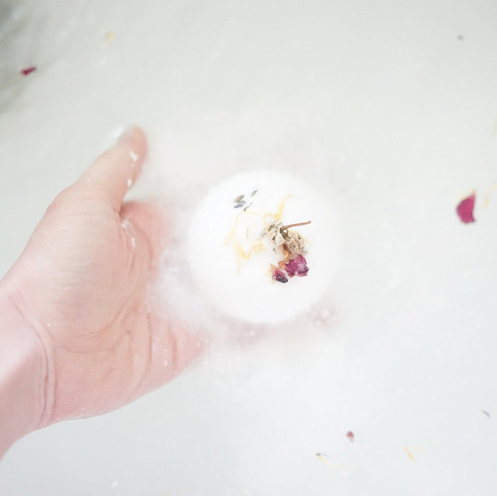 Moisturizing Bath Bomb Bath + Body Among The Flowers 