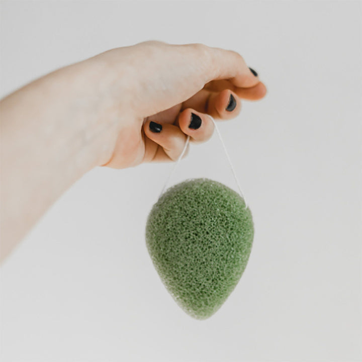 Konjac Facial Sponge - Green Clay Bath + Body BKIND 