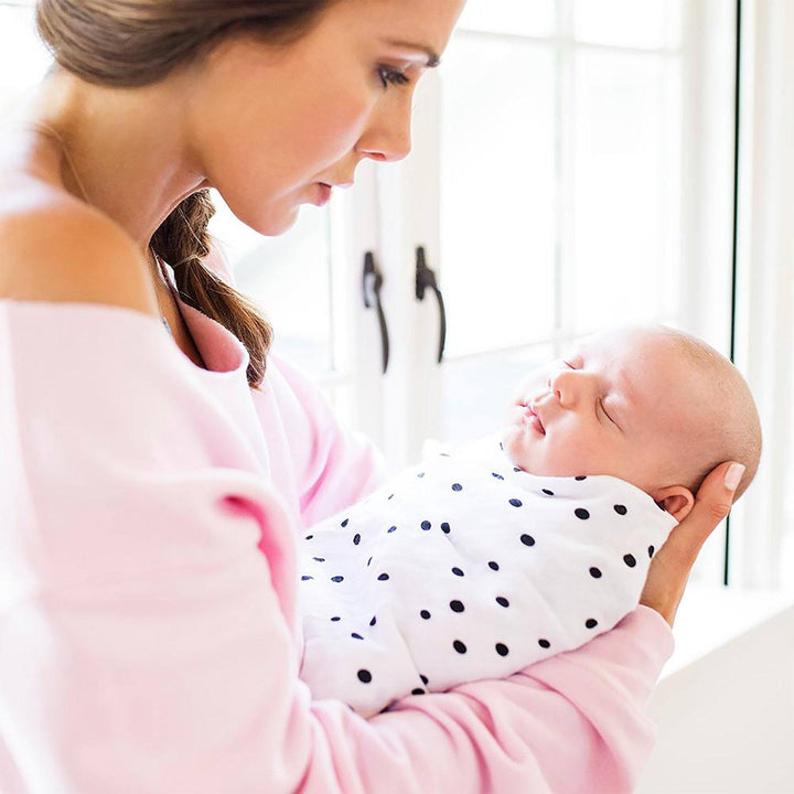 Saguaro + Dottie Bamboo Blend Baby Swaddle Baby Bebe Au Lait 