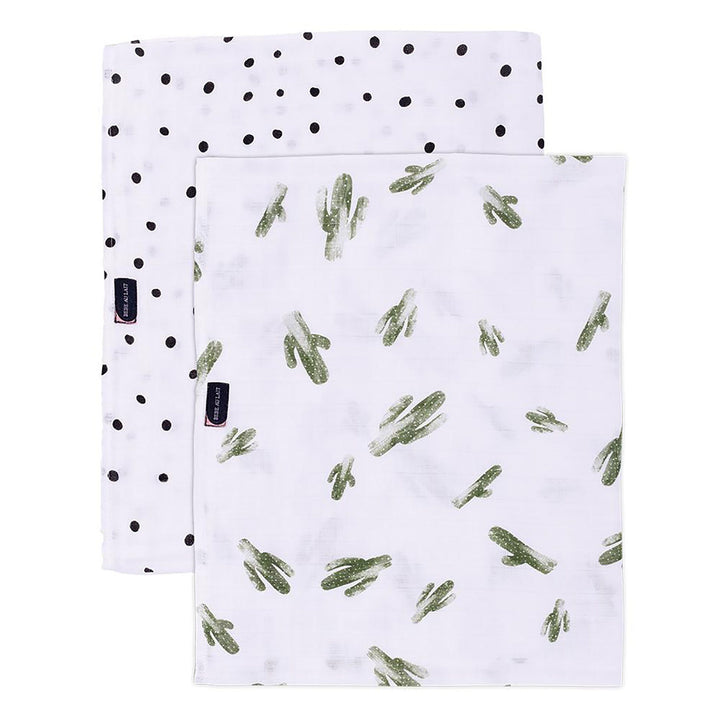 Saguaro + Dottie Bamboo Blend Baby Swaddle Baby Bebe Au Lait 