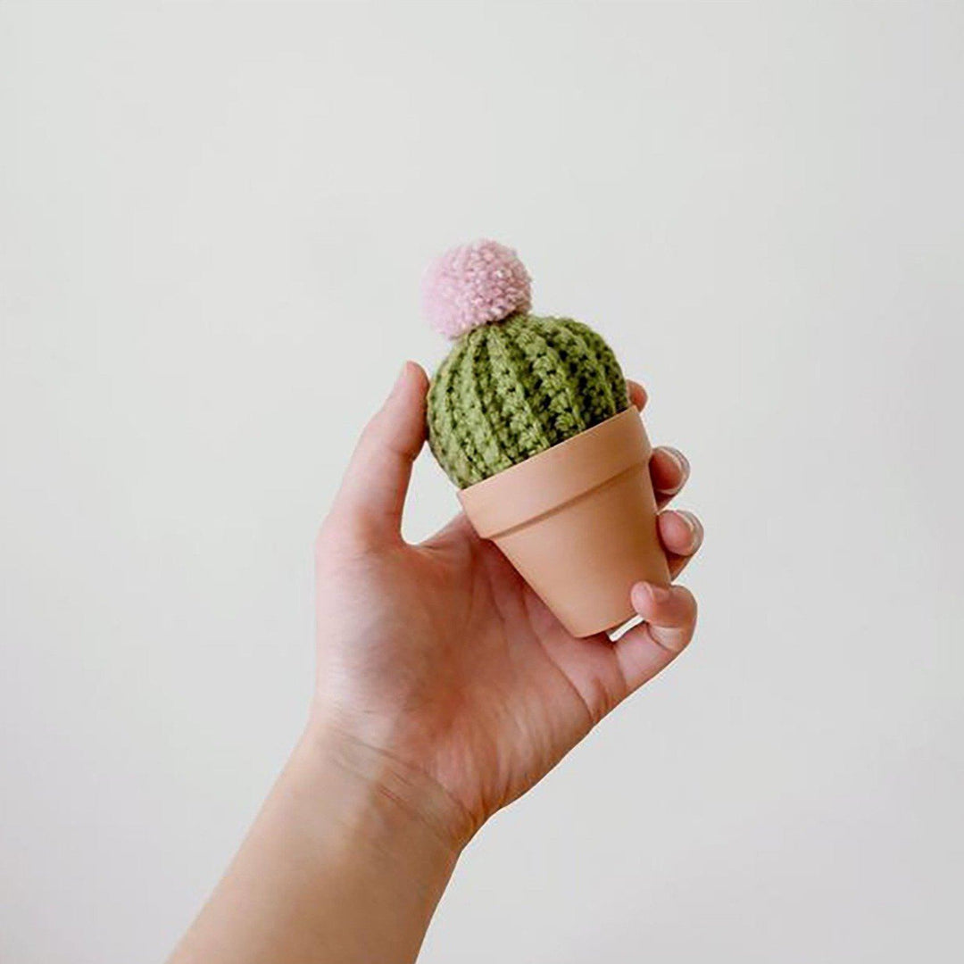 Mini Crochet Cactus Decor Fuzzypod 