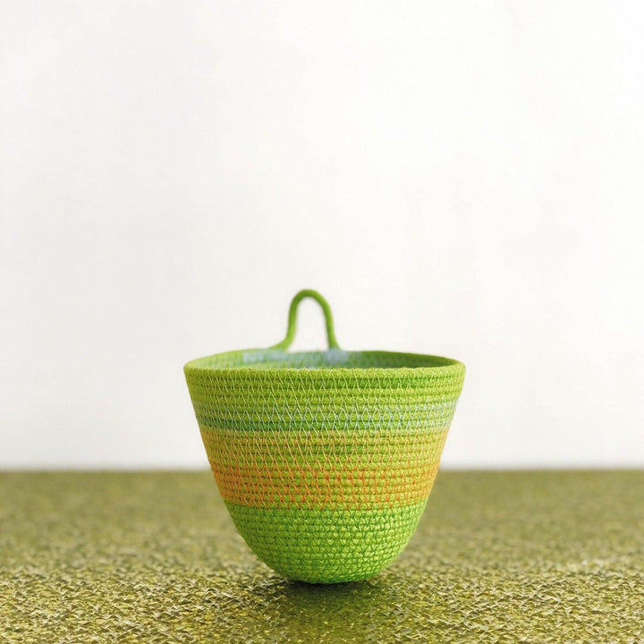 Mini Planter - Apple Green - Mokun - unique gift for plant lovers