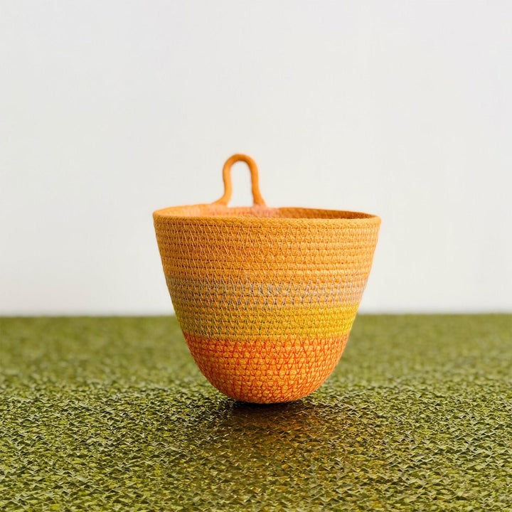 Mini Planter - Orange - Mokun - unique gift for plant lovers