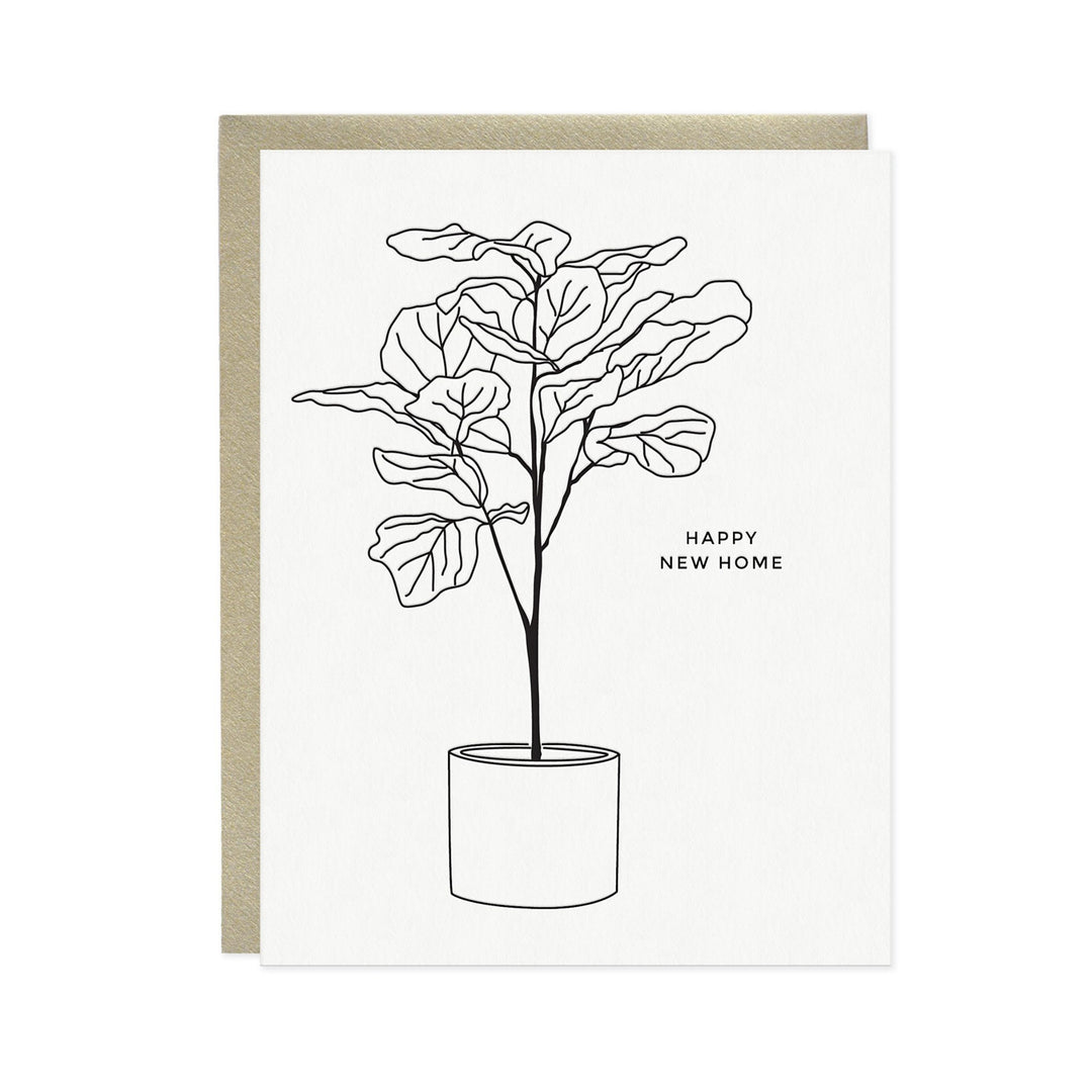 Linework New Home Card Card Missive 