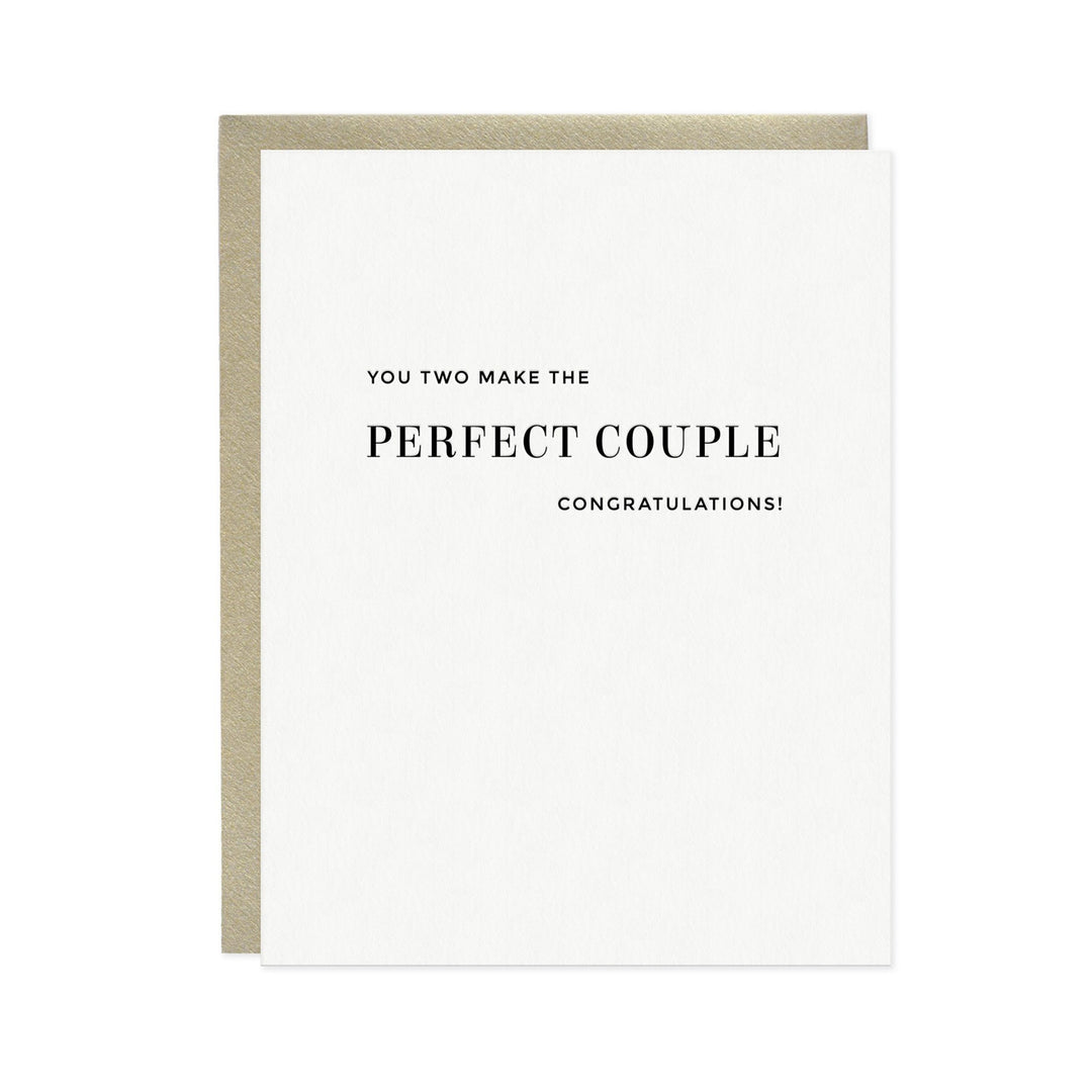 You Two Make Perfect Couple Card Card Missive 