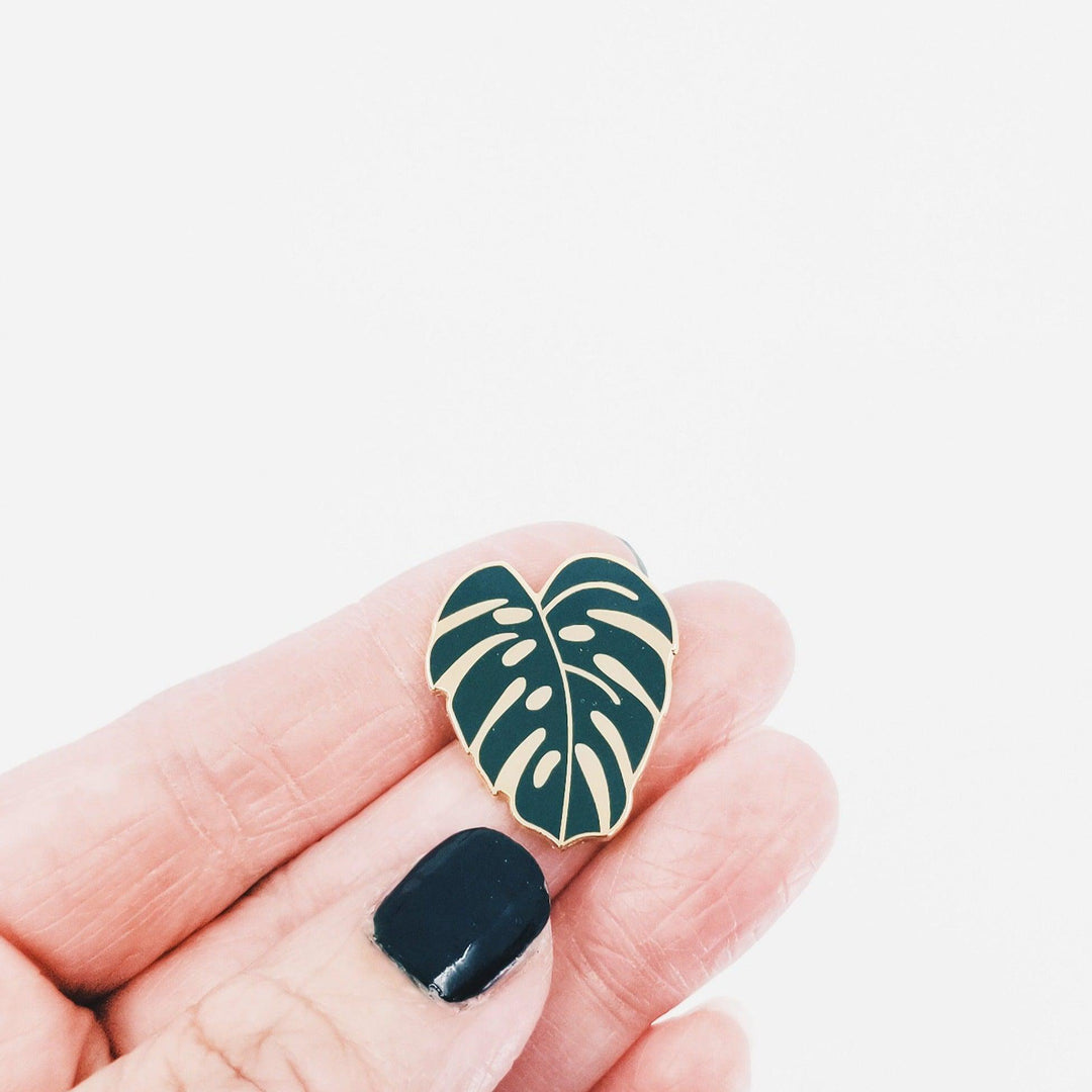 Monstera Pin Accessories Hemleva 