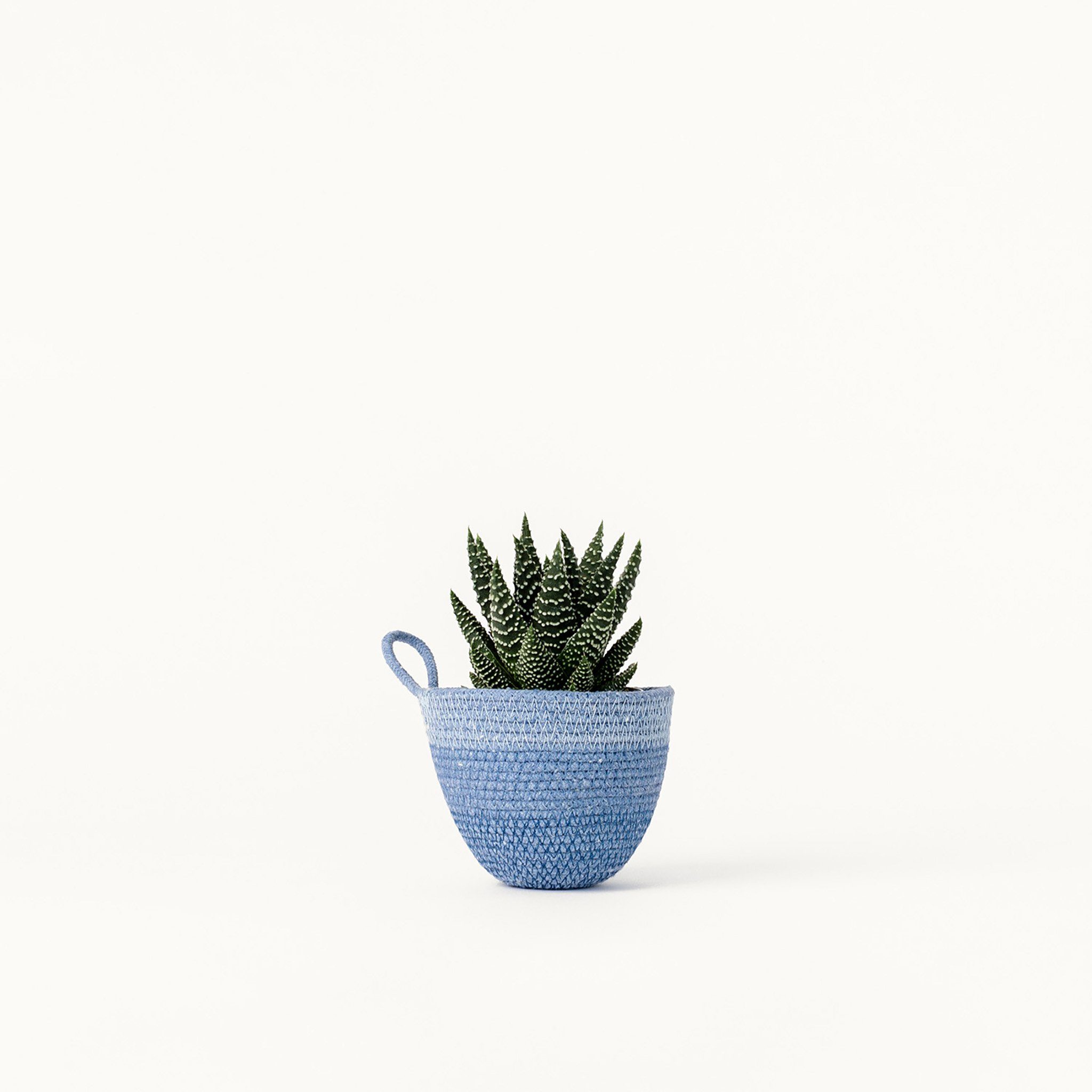 denim plant pots Denim Woven Planter x Unique Gifts for Plant Parents – Paloverde Botanicals