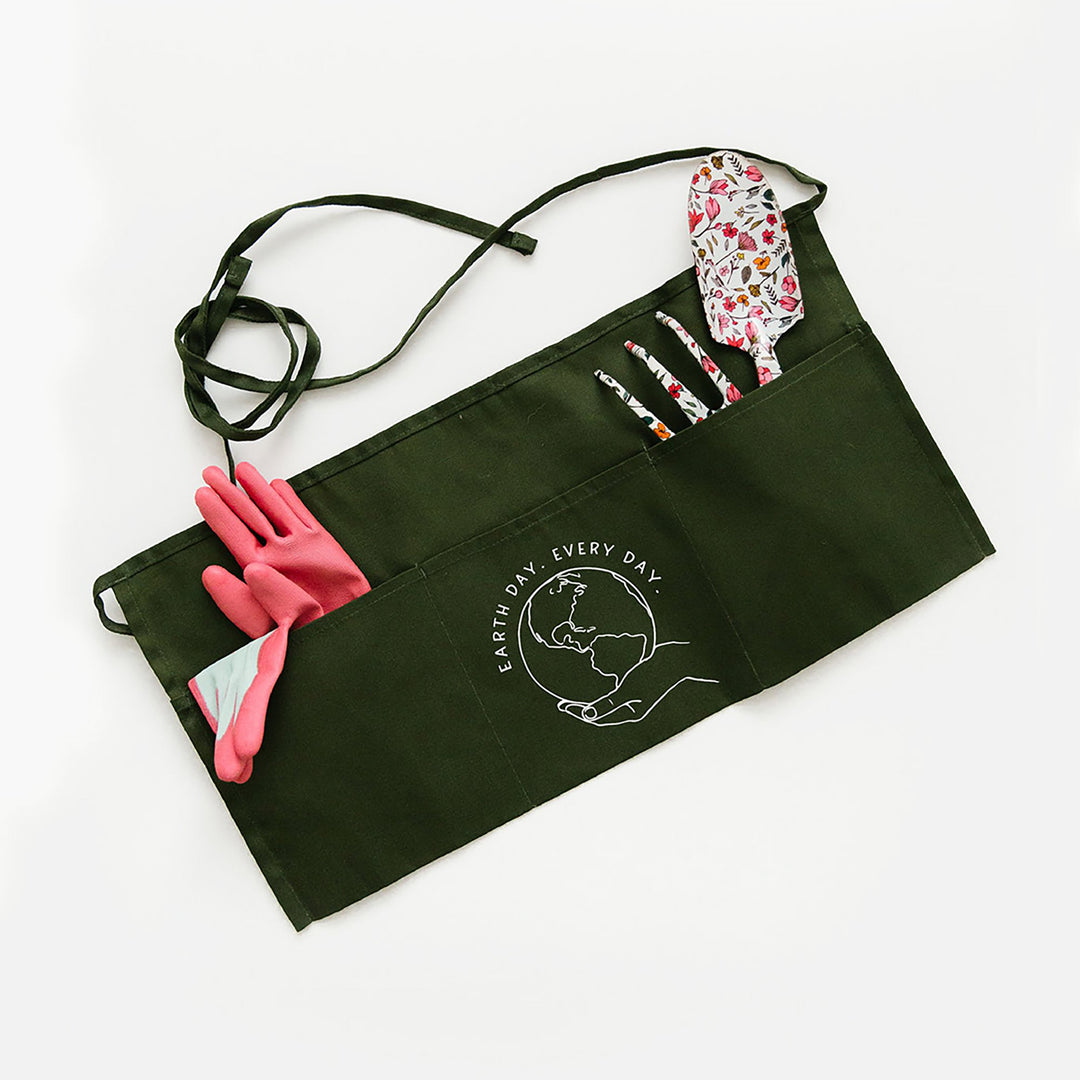Earth Day Every Day Apron - Nature Supply Co - unique gift for plant lovers
