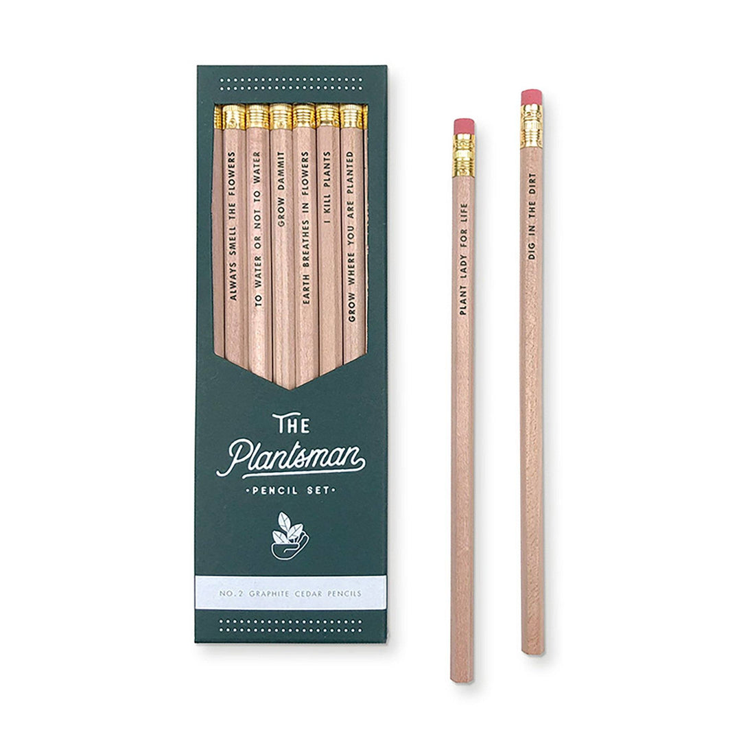 Plantsman Pencil Set Desk Ruff House Print Shop 