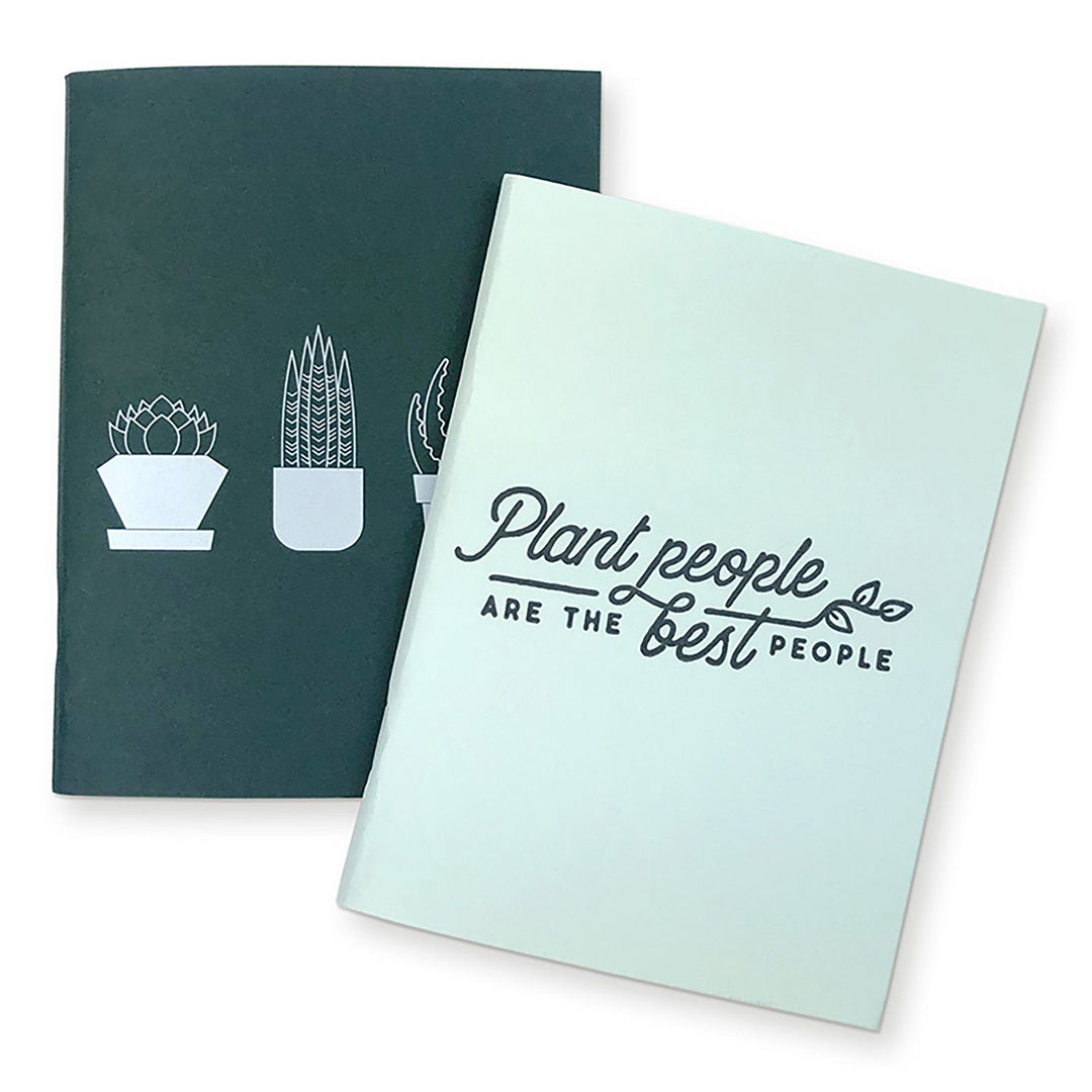 Succulent People x2 Journal Set Desk Ruff House Print Shop 