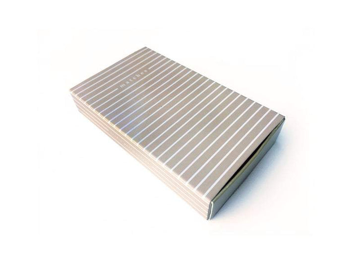 Large White Stripes Matchbox Decor Studio Portmanteau 