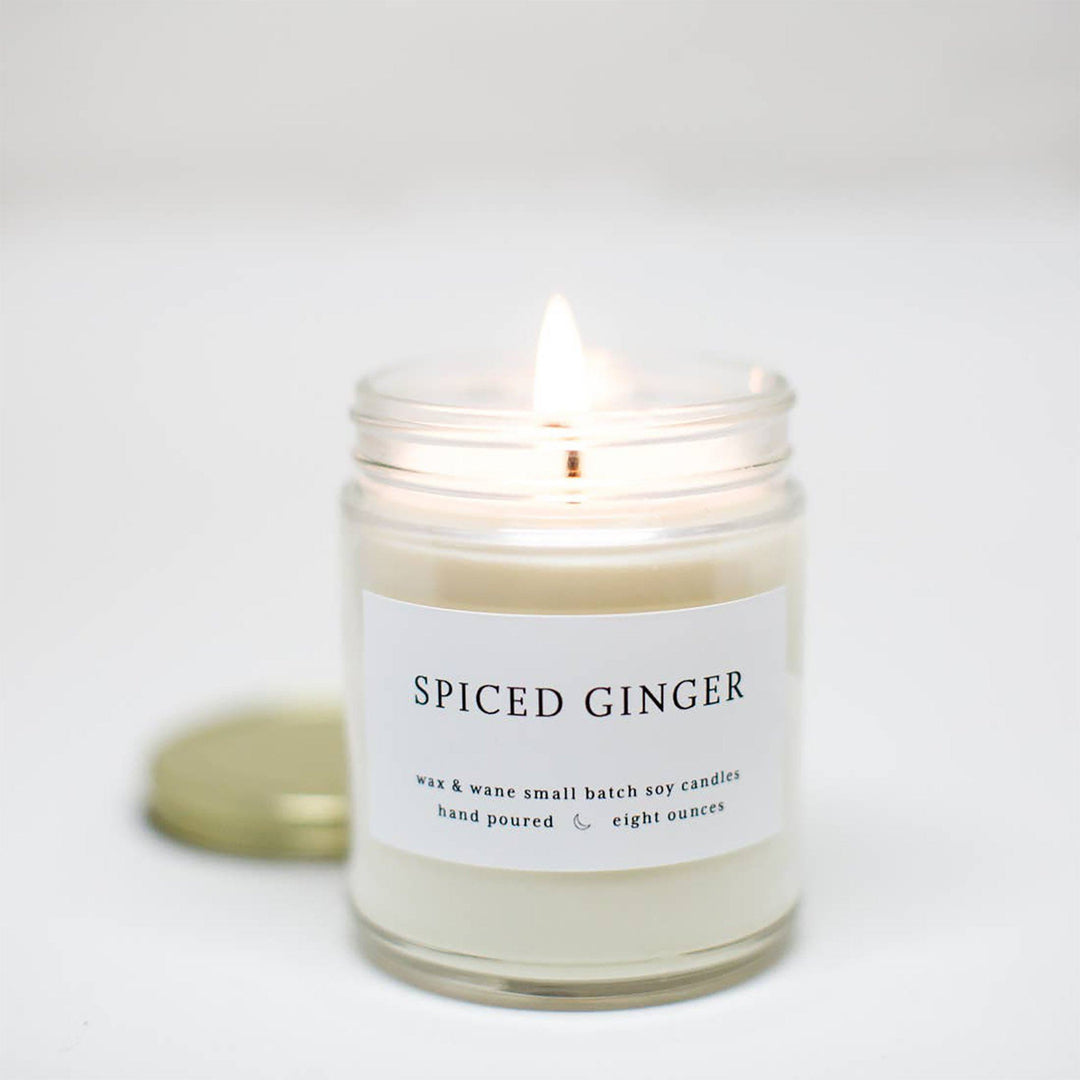 Spiced Ginger Candle Decor Wax & Wane 