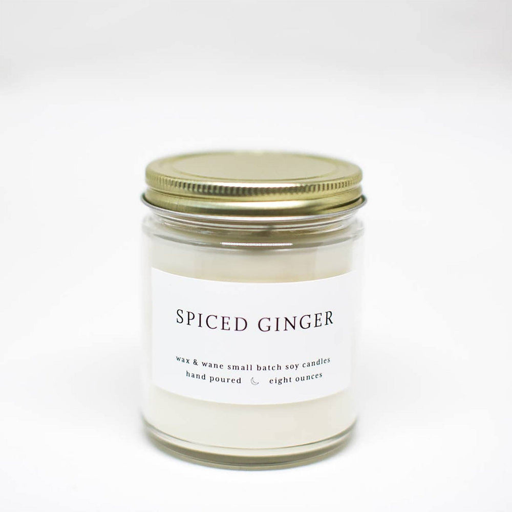 Spiced Ginger Candle Decor Wax & Wane 